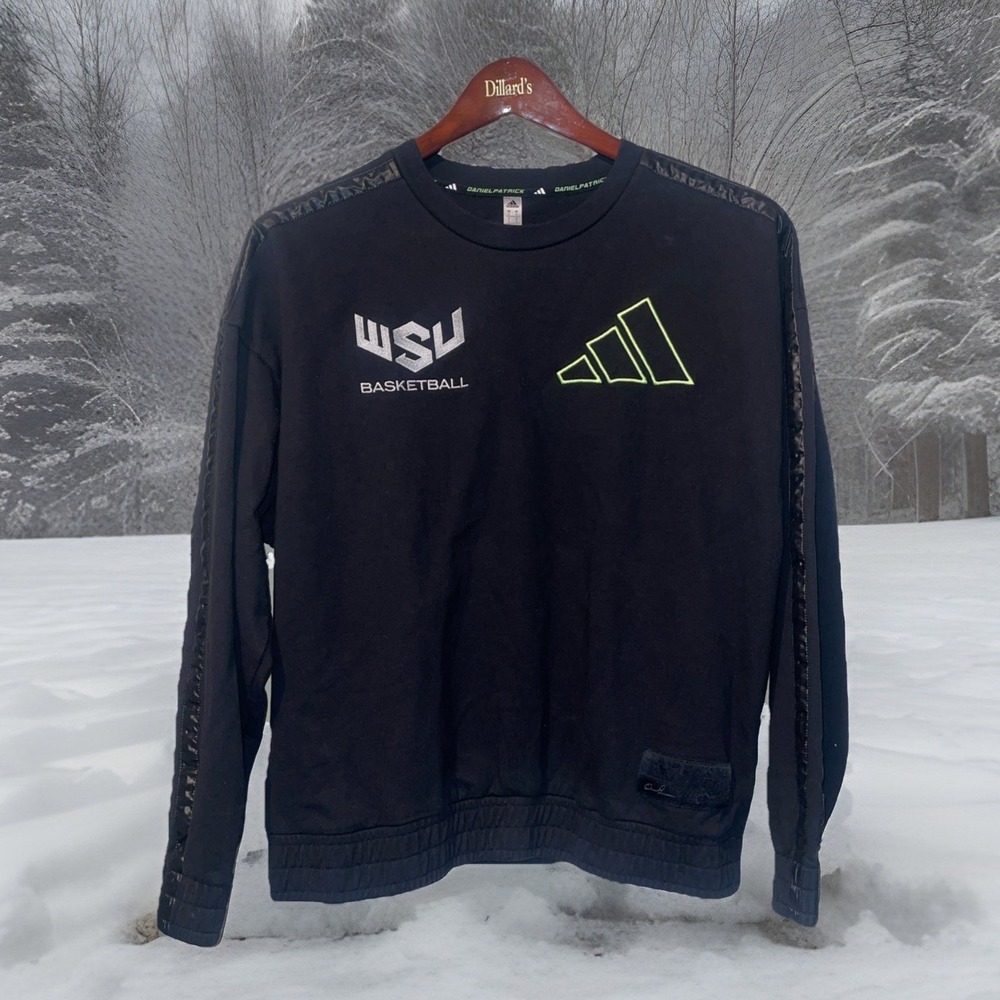Adidas French Terry Sweatshirt Men S WSU Daniel Patrick James Harden Basketball‎